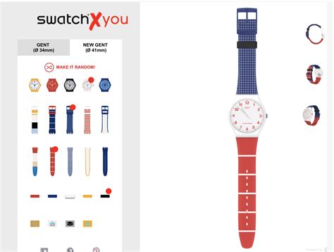 手錶變身卡通|Swatch X You 畫布客製錶 